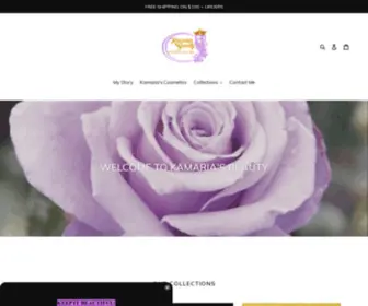 Kamariasbeauty.com(Kamaria's Beauty) Screenshot