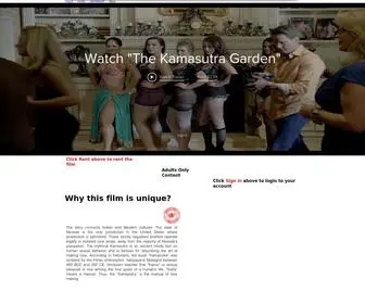 Kamasutragarden.com(The Kamasutra Garden) Screenshot