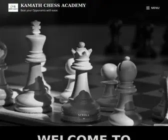 Kamathchessacademy.com(Kamath Chess Academy) Screenshot