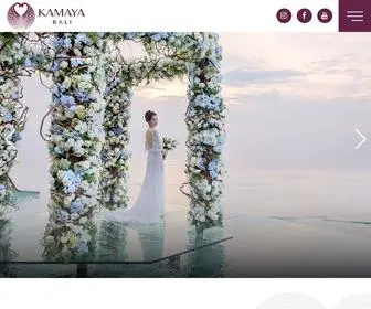 Kamayabali.com(Kamaya Bali) Screenshot