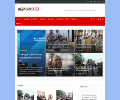 Kamayiti.com(Monde) Screenshot