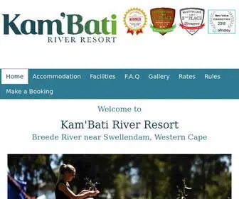 Kambati.co.za(Kam'Bati River Resort) Screenshot