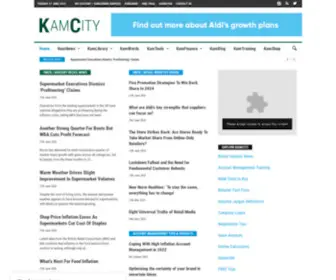 Kamcity.com(Grocery News and Key Account Management Training) Screenshot