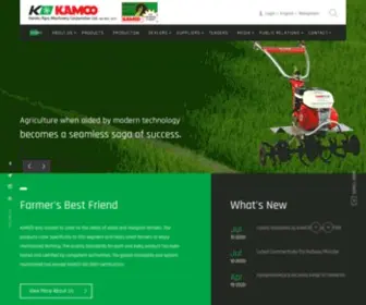 Kamcoindia.com Screenshot
