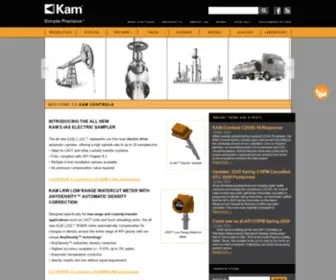 Kam.com(Petroleum Measurement Solutions) Screenshot