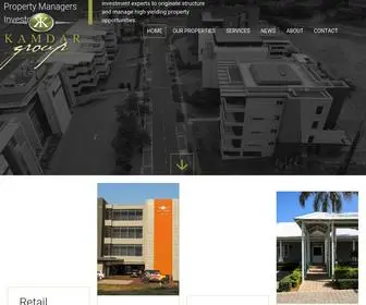 Kamdargroup.co.za(Developers, Landlords, Management, Investors) Screenshot