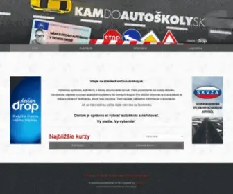 Kamdoautoskoly.sk(Autoškola) Screenshot