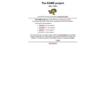 Kame.net(The KAME project) Screenshot