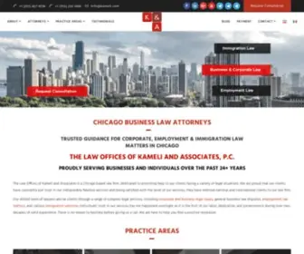 Kameli.com(Kameli and Associates) Screenshot