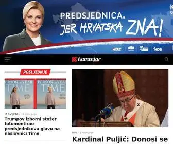 Kamenjar.com(Nezavisni hrvatski portal) Screenshot