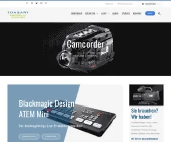 Kameraverleih-Deutschland.de(Camcorder Blackmagic) Screenshot