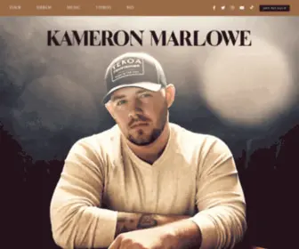 Kameronmarlowe.com(Kameron Marlowe) Screenshot