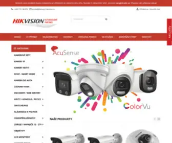 Kamery-Hikvision.cz(HIKVISION) Screenshot