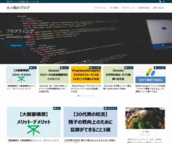 Kamesuke-Blog.com(カメ助のブログ) Screenshot