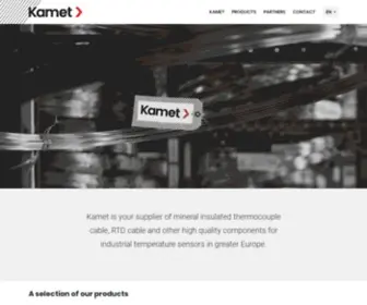 Kamet-Trading.com(Your connection to the high temperature world) Screenshot