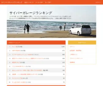Kamez.jp(サイバーガレージランキング) Screenshot