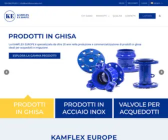 Kamflexeurope.com(KAMFLEX EUROPE) Screenshot