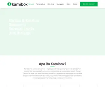 Kamibox.id(Jual Beli Kertas Bekas dan Pemusnahan Arsip di Jakarta) Screenshot