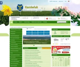 Kamiensk.com.pl(Kamieńsk) Screenshot
