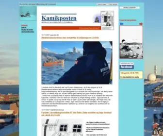 Kamikposten.dk(Grønland) Screenshot