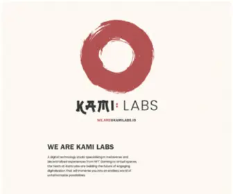 Kamilabs.io(Kami Labs) Screenshot