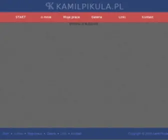 Kamilpikula.pl(Kamilpikula) Screenshot