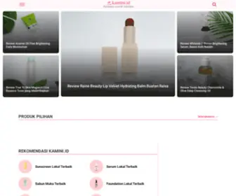 Kamini.id(Panduan Cantik Lokalmu) Screenshot