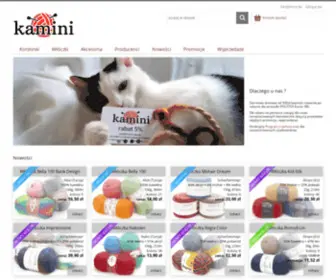 Kamini.pl(KAMINI Włóczki i Akcesoria) Screenshot