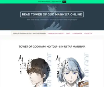 Kaminotou.com(Read Tower of God Manhwa Online) Screenshot