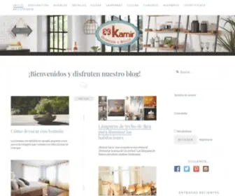 Kamirdecoracion.com(KAMIR Decoración y Regalos) Screenshot