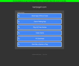 Kamjogot.com(Find Domain Parking) Screenshot