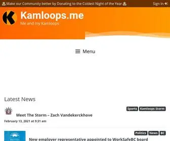 Kamloops.me(KAMLOOPS WEATHER !function(d) Screenshot