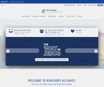 Kamloopsalliance.com(Kamloops Alliance Church) Screenshot