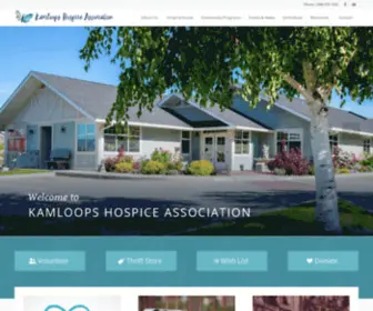 Kamloopshospice.com(The Kamloops Hospice Association has been supporting families and loved ones with end of life compassionate care since 1981) Screenshot