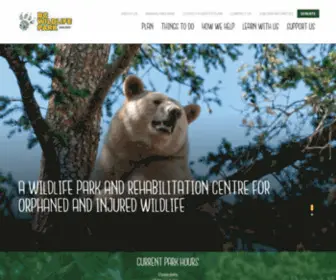 Kamloopswildlife.org(BC Wildlife Park) Screenshot