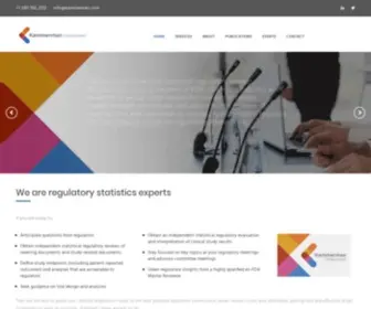 Kammerman.com(Statistics and pharmaceutical experts) Screenshot