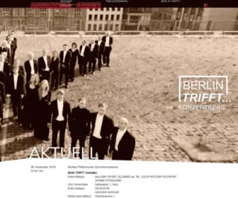 Kammersymphonie-Berlin.de(Kammersymphonie Berlin) Screenshot