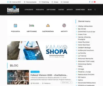 Kamnahorehroni.sk(Kam na Horehroní) Screenshot