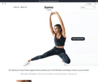 Kamofitness.com(Kamo Fitness) Screenshot