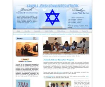 Kampala-Synagogue.org(Jewish Synagogue) Screenshot