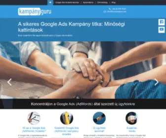 Kampanyguru.hu(Google Ads kampány) Screenshot