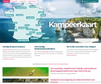 Kampeerkaart.nl(Campings in Frankrijk) Screenshot