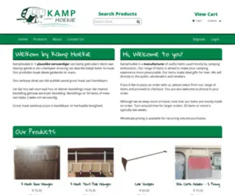 Kamphoekie.co.za(Quality camping goods availalbe to buy online) Screenshot