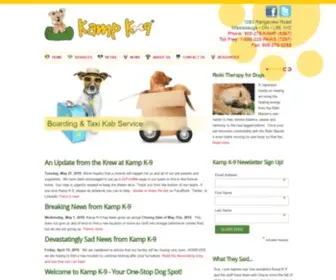 Kampk-9.com(Dog Daycare Boarding Grooming Mississauga GTA) Screenshot