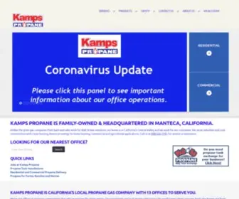 Kampspropane.com(Kamps Propane) Screenshot