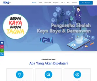 Kampuspengusahamuslim.com(Training Bisnis) Screenshot