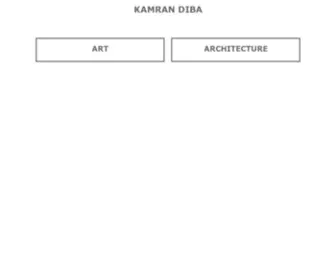 Kamrandiba.com(Kamran Diba) Screenshot