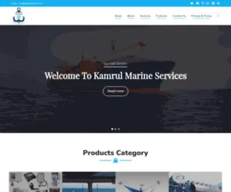 Kamrulmarine.com(Kamrul Marine) Screenshot