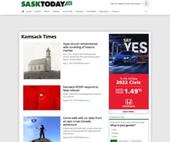 Kamsacktimes.com(Kamsack Times) Screenshot