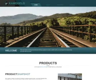 Kamsupply.co.za(Kamogelo Industrial and Mining Supplies) Screenshot